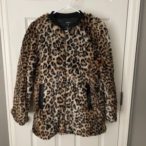 F21 Leopard Jacket